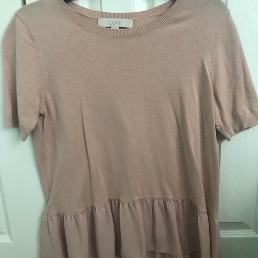 Ann Taylor Loft Short Sleeve Shirt